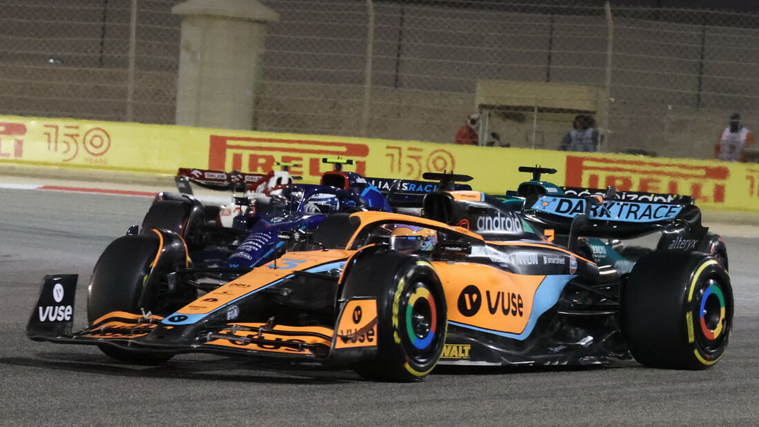 Daniel Ricciardo - McLaren - GP Bahrain 2022 - Sakhir - Rennen
