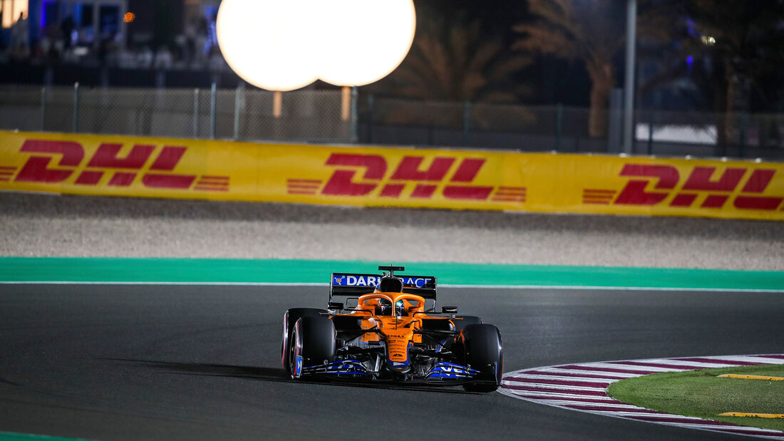 Daniel Ricciardo - McLaren - GP Katar 2021 - Rennen