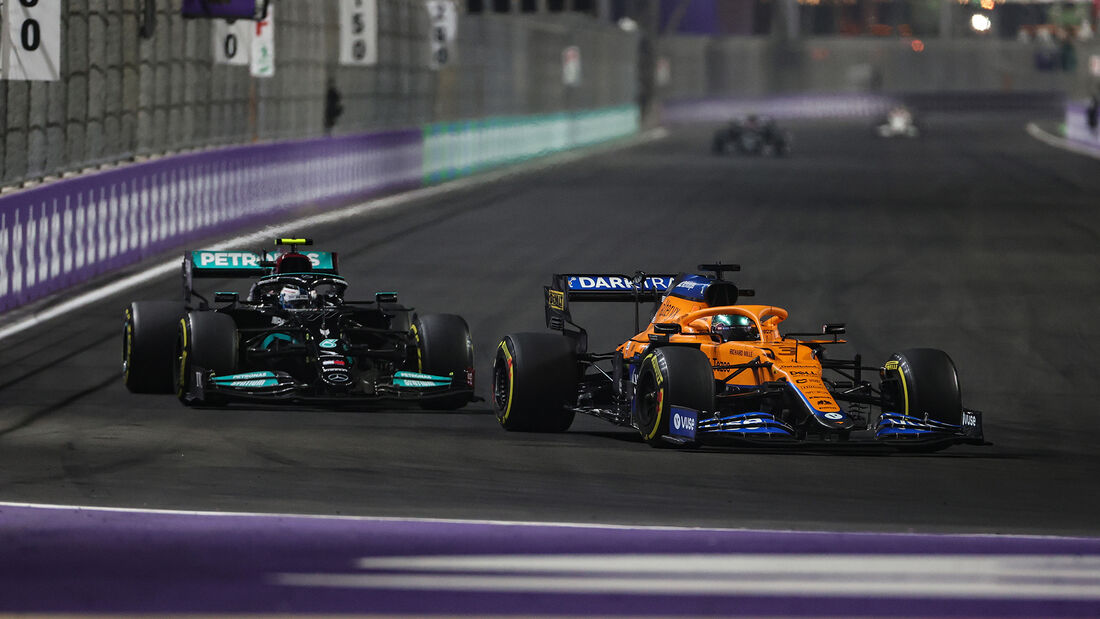 Daniel Ricciardo - McLaren - GP Saudi-Arabien 2021 - Jeddah - Rennen