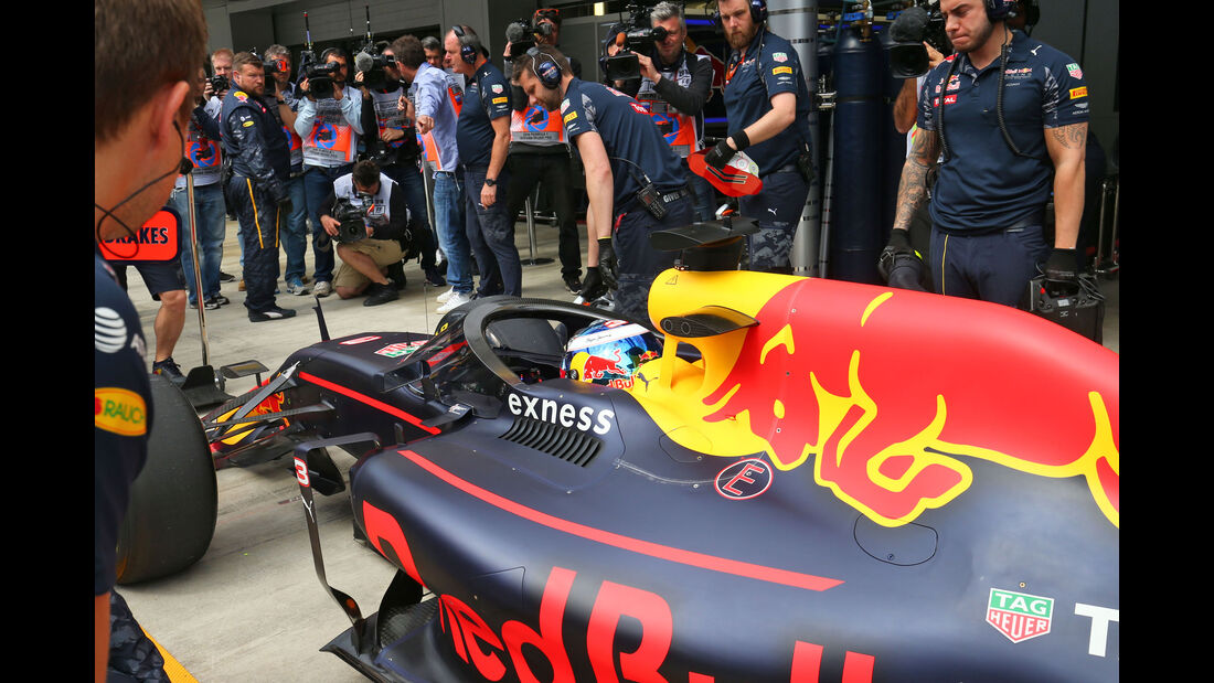 Daniel Ricciardo - Red Bull - Cockpitschutz - GP Russland 2016 - Freitag - 29. April 2016