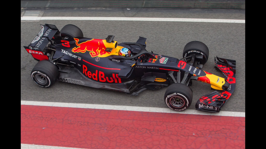 Daniel Ricciardo - Red Bull - F1-Testfahrten - Barcelona - 1. Woche