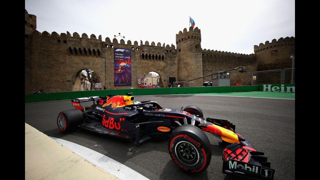 Daniel Ricciardo - Red Bull - Formel 1 - GP Aserbaidschan - 27. April 2018