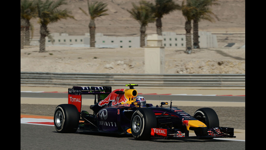 Daniel Ricciardo - Red Bull - Formel 1 - GP Bahrain - Sakhir - 4. April 2014