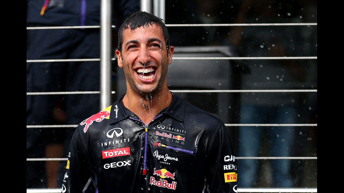 Daniel Ricciardo - Red Bull - Formel 1 - GP Belgien - Spa-Francorchamps - 22. August 2014