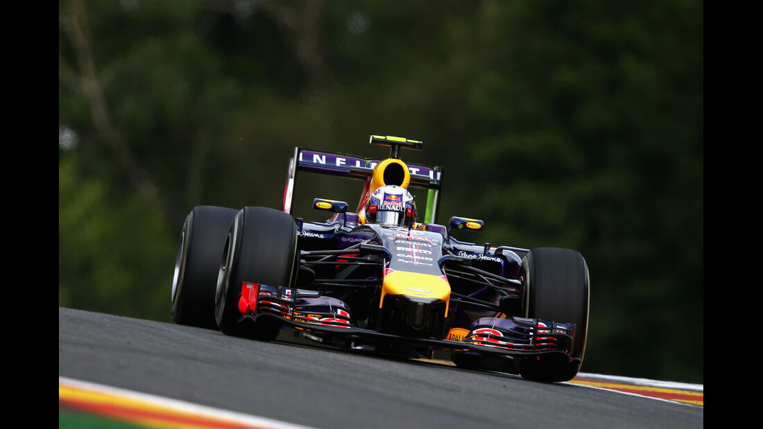 Daniel Ricciardo - Red Bull - Formel 1 - GP Belgien - Spa-Francorchamps - 22. August 2014
