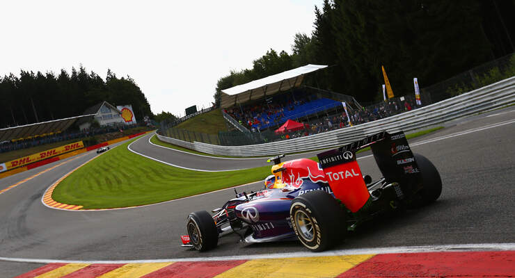Daniel Ricciardo - Red Bull - Formel 1 - GP Belgien - Spa-Francorchamps - 22. August 2014