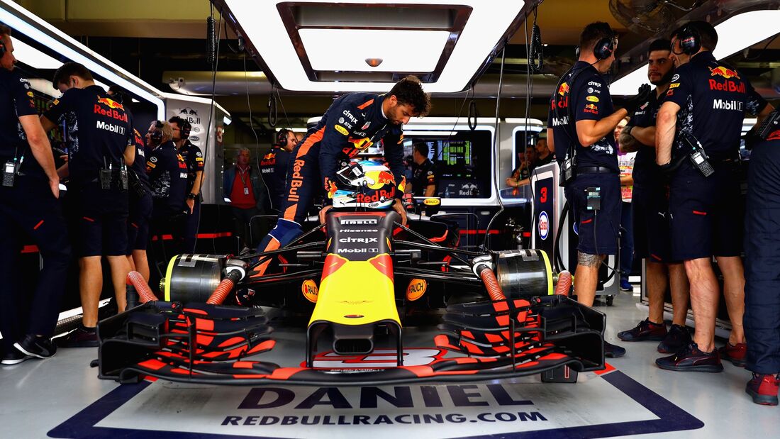 Daniel Ricciardo - Red Bull - Formel 1 - GP Brasilien - 11. November 2017