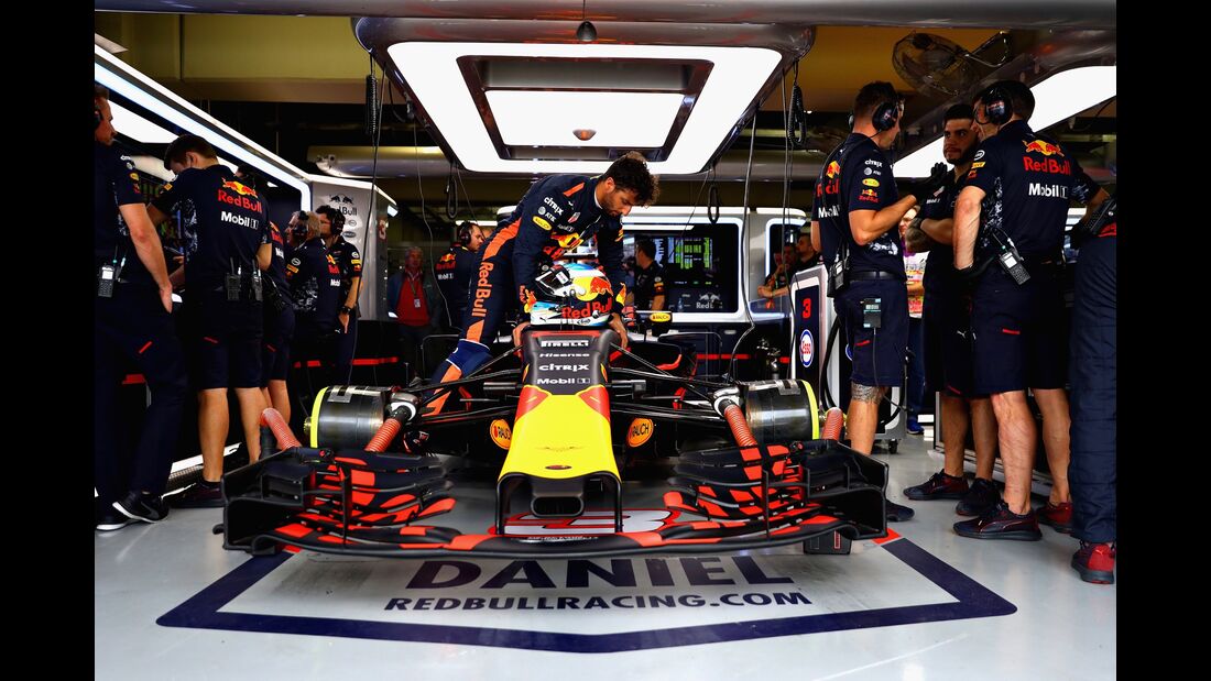 Daniel Ricciardo - Red Bull - Formel 1 - GP Brasilien - 11. November 2017