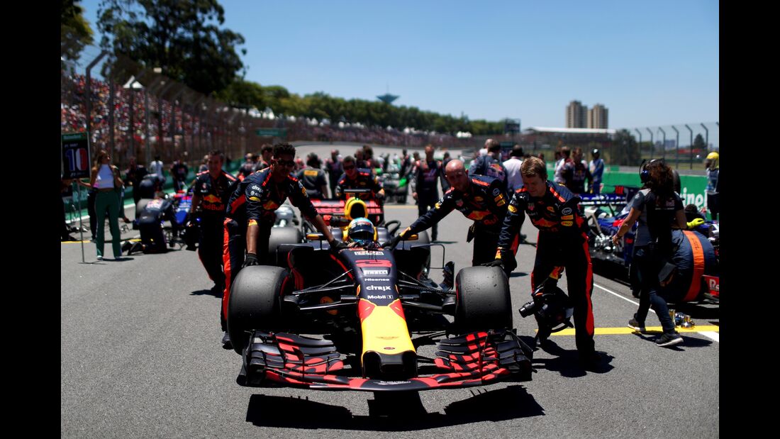Daniel Ricciardo - Red Bull - Formel 1 - GP Brasilien - 12. November 2017