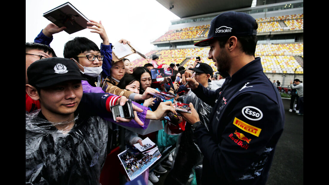Daniel Ricciardo - Red Bull - Formel 1 - GP China - Shanghai - 6.4.2017