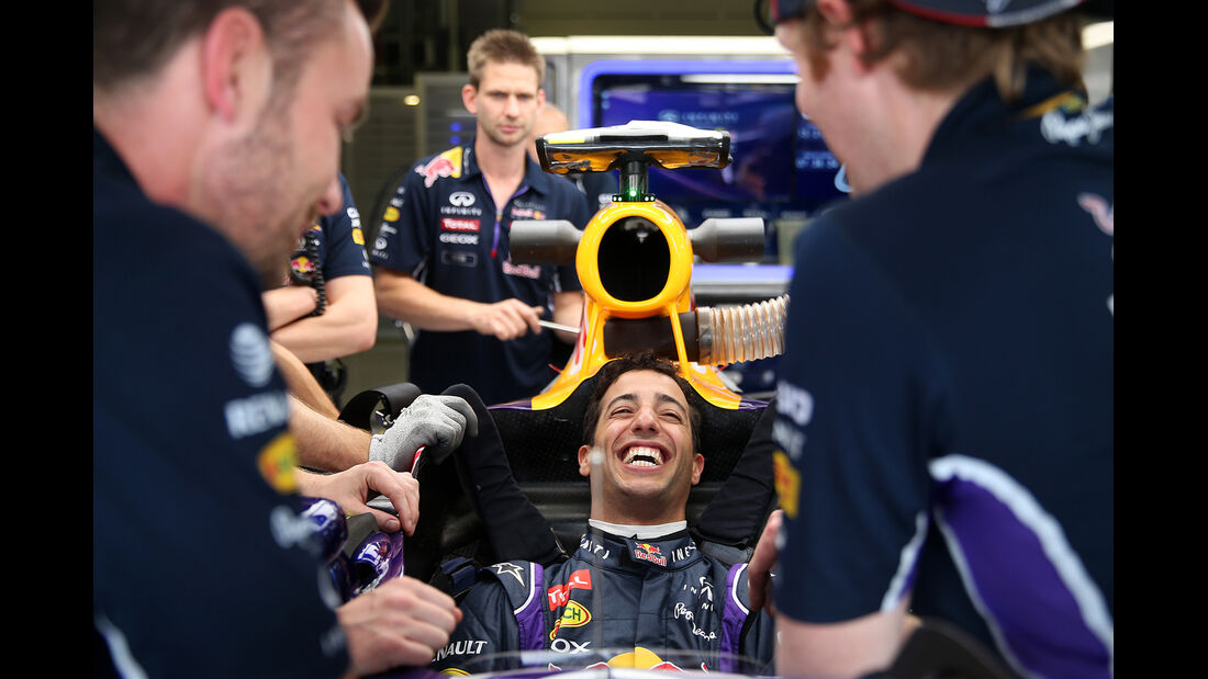 Daniel Ricciardo - Red Bull - Formel 1 - GP England - Silverstone - 3. Juli 2014