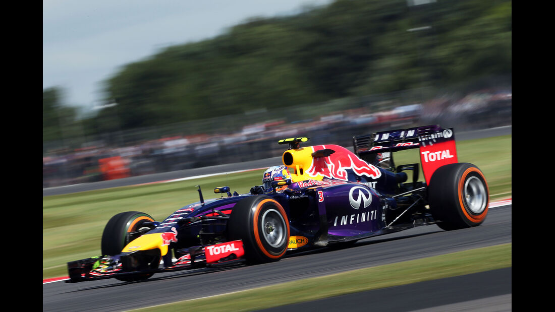 Daniel Ricciardo - Red Bull - Formel 1 - GP England  - Silverstone - 4. Juli 2014