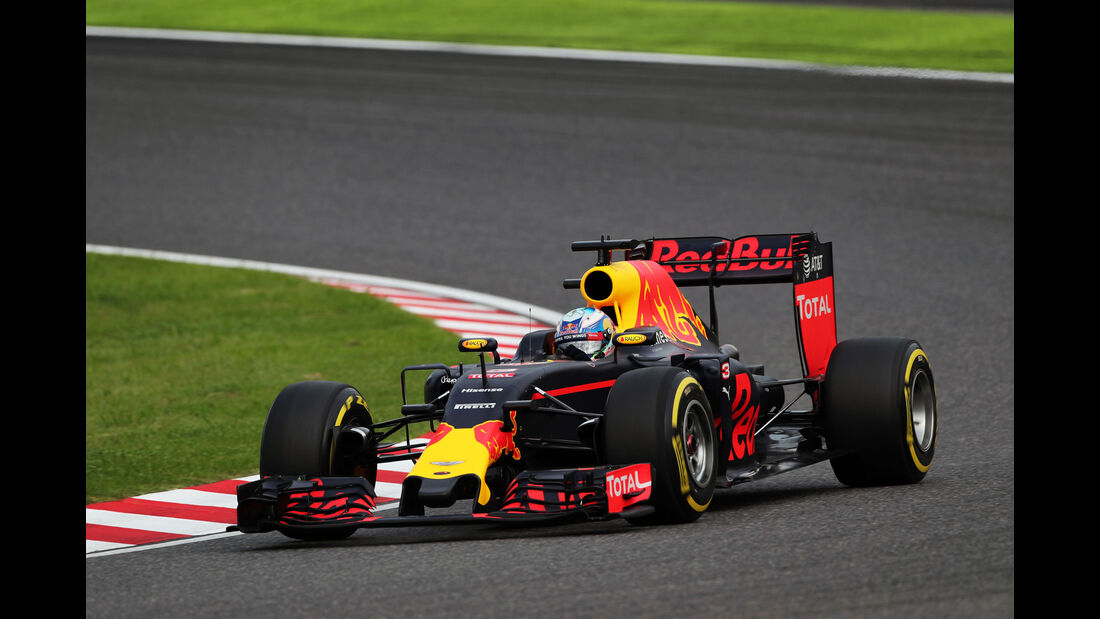 Daniel Ricciardo - Red Bull - Formel 1 - GP Japan - Suzuka - Qualifying - Samstag - 8.10.2016