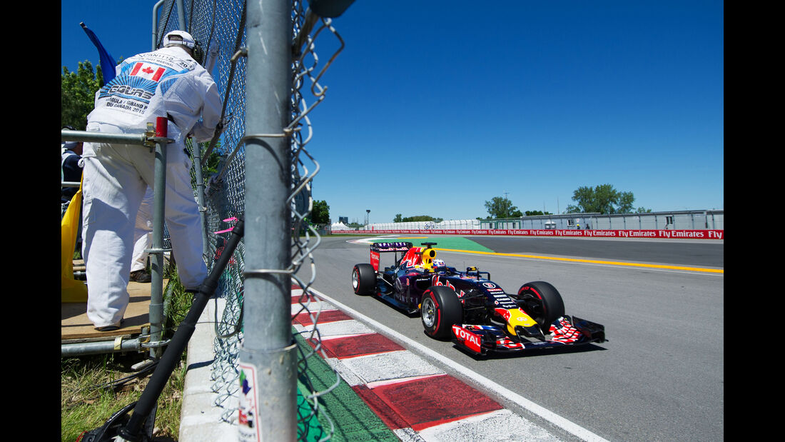 Daniel Ricciardo - Red Bull - Formel 1 - GP Kanada - Montreal - 6. Juni 2015