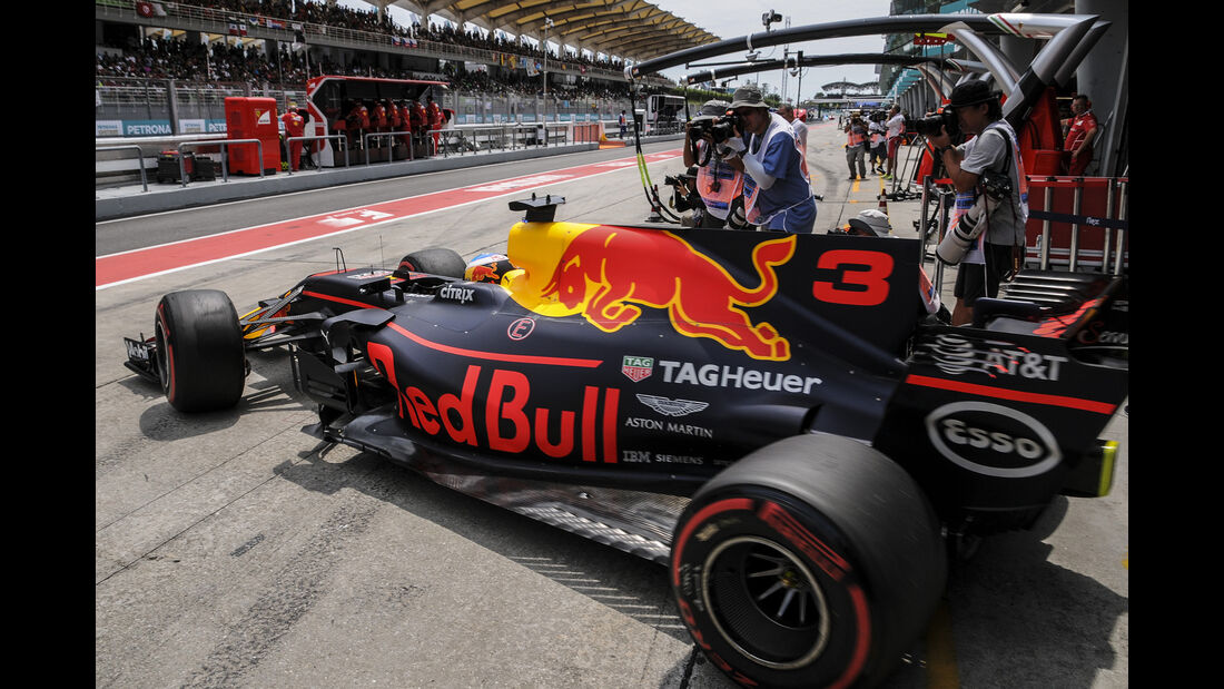 Daniel Ricciardo - Red Bull - Formel 1 - GP Malaysia - Sepang - 30. September 2017