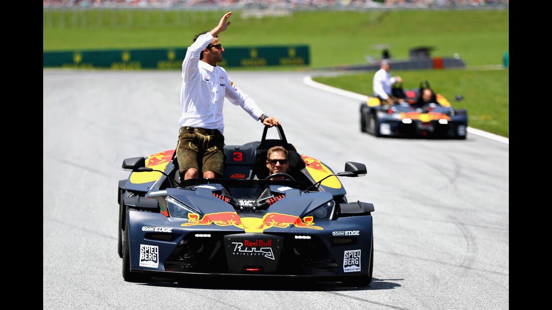 Daniel Ricciardo - Red Bull - Formel 1 - GP Österreich - 1. Juli 2018
