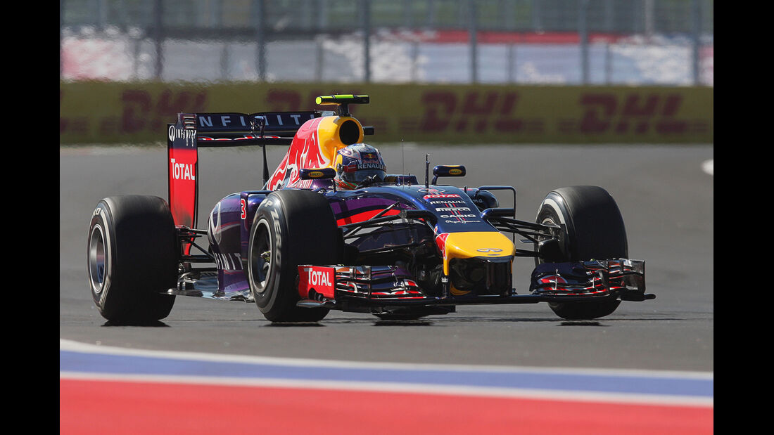 Daniel Ricciardo - Red Bull - Formel 1 - GP Russland - 11. Oktober 2014