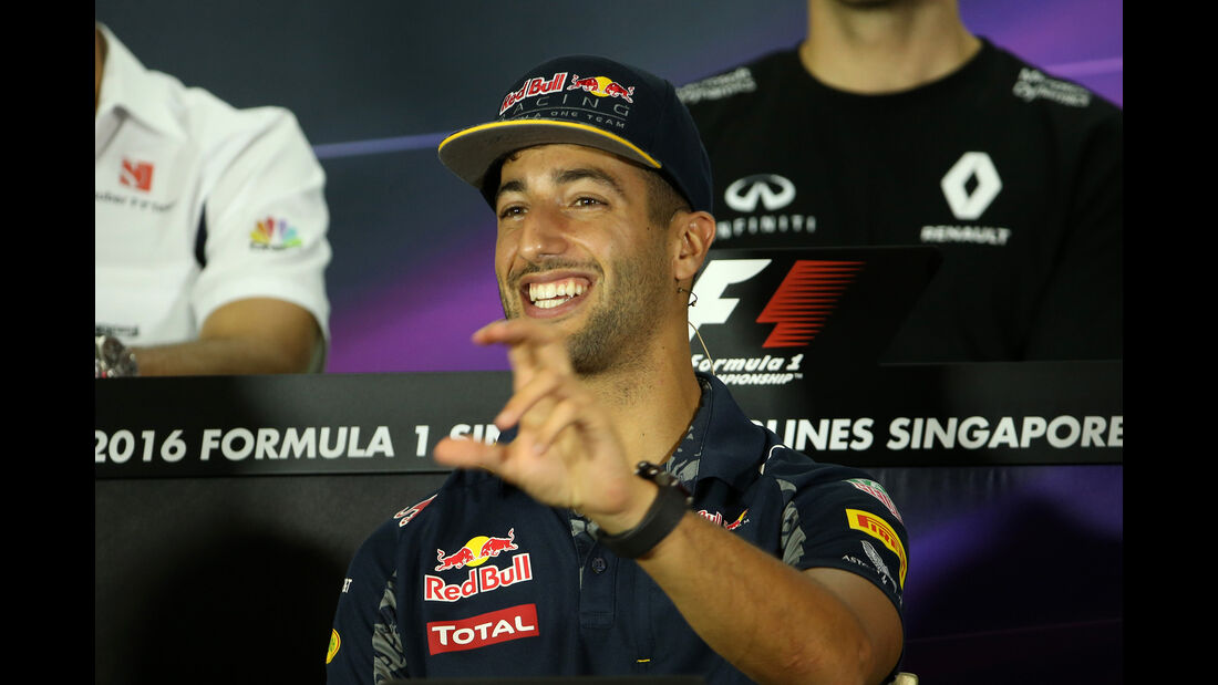 Daniel Ricciardo - Red Bull - Formel 1 - GP Singapur - 15. September 2016