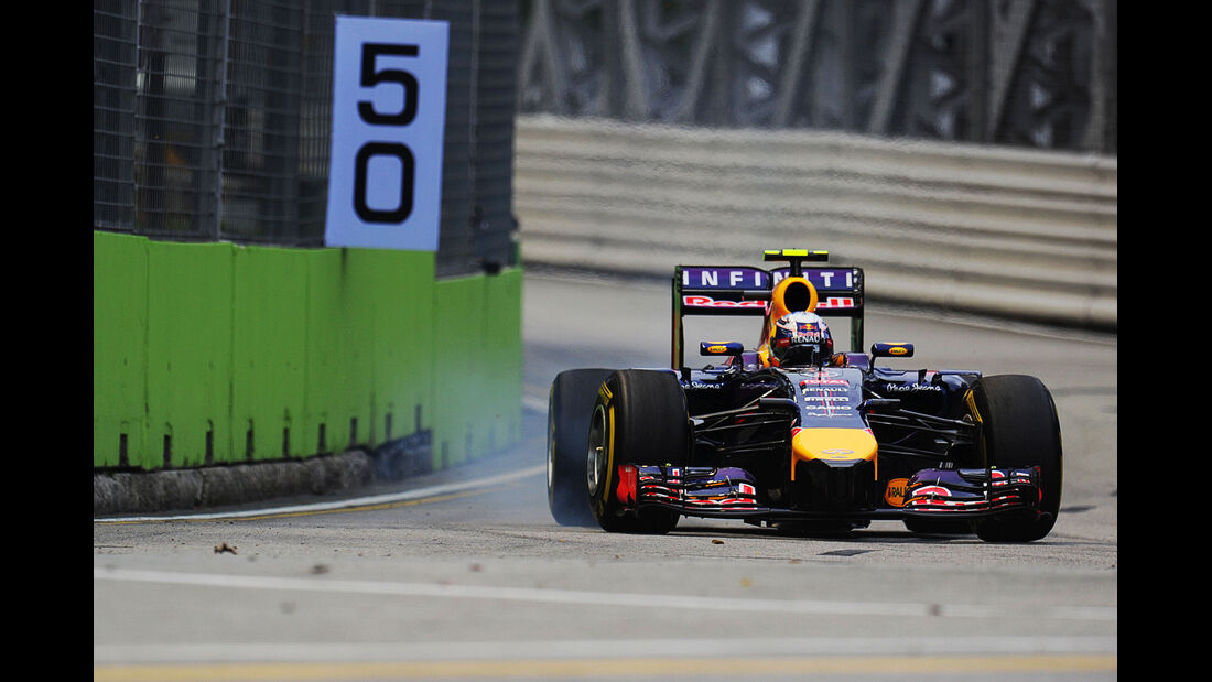 Daniel Ricciardo - Red Bull - Formel 1 - GP Singapur - 20. September 2014