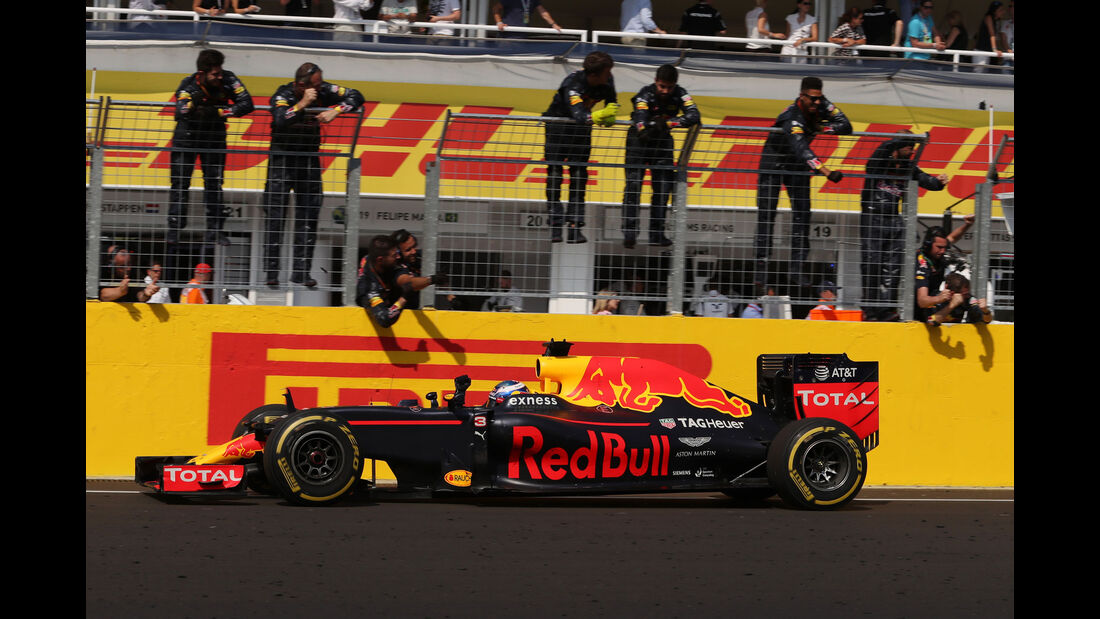 Daniel Ricciardo - Red Bull - Formel 1 - GP Ungarn - 24. Juli 2016