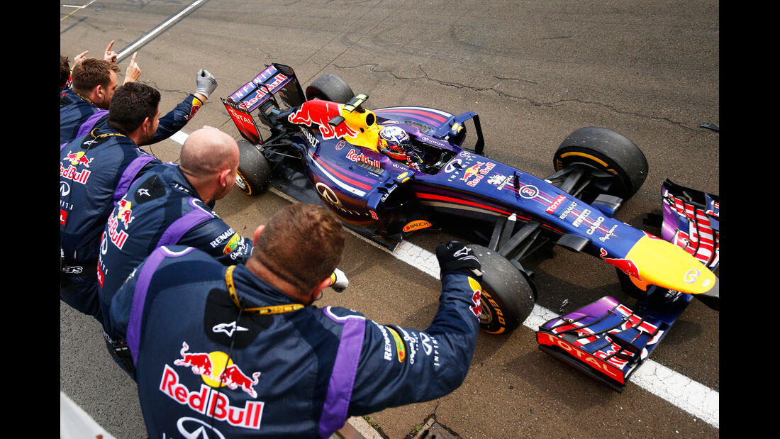 Daniel Ricciardo - Red Bull - Formel 1 - GP Ungarn - 27. Juli 2014