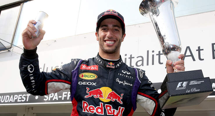 Daniel Ricciardo - Red Bull - Formel 1 - GP Ungarn - 27. Juli 2014