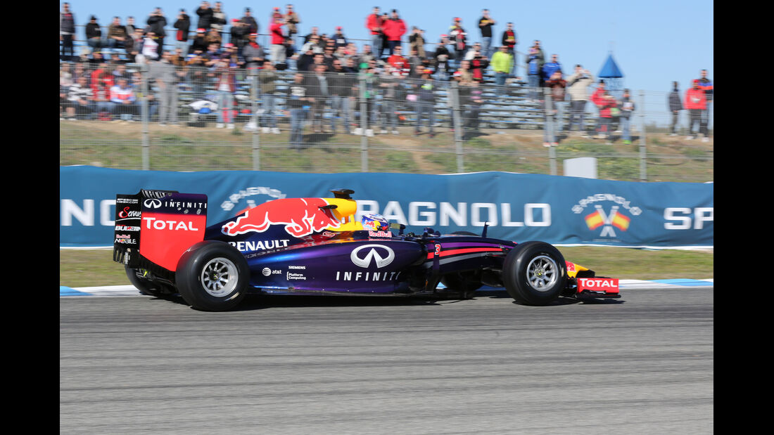 Daniel Ricciardo - Red Bull - Formel 1 - Jerez - Test - 30. Januar 