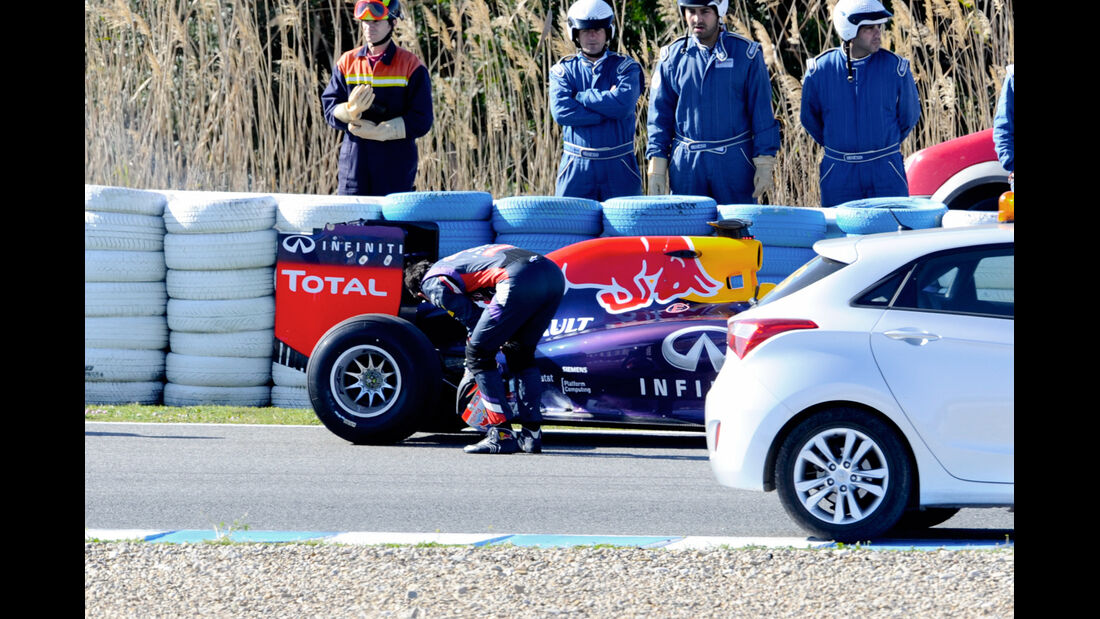 Daniel Ricciardo - Red Bull - Formel 1 - Jerez - Test - 30. Januar 2014