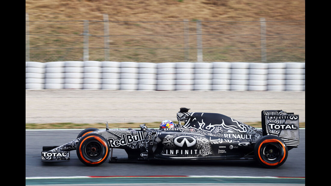Daniel Ricciardo - Red Bull - Formel 1-Test - Barcelona - 1. März 2015