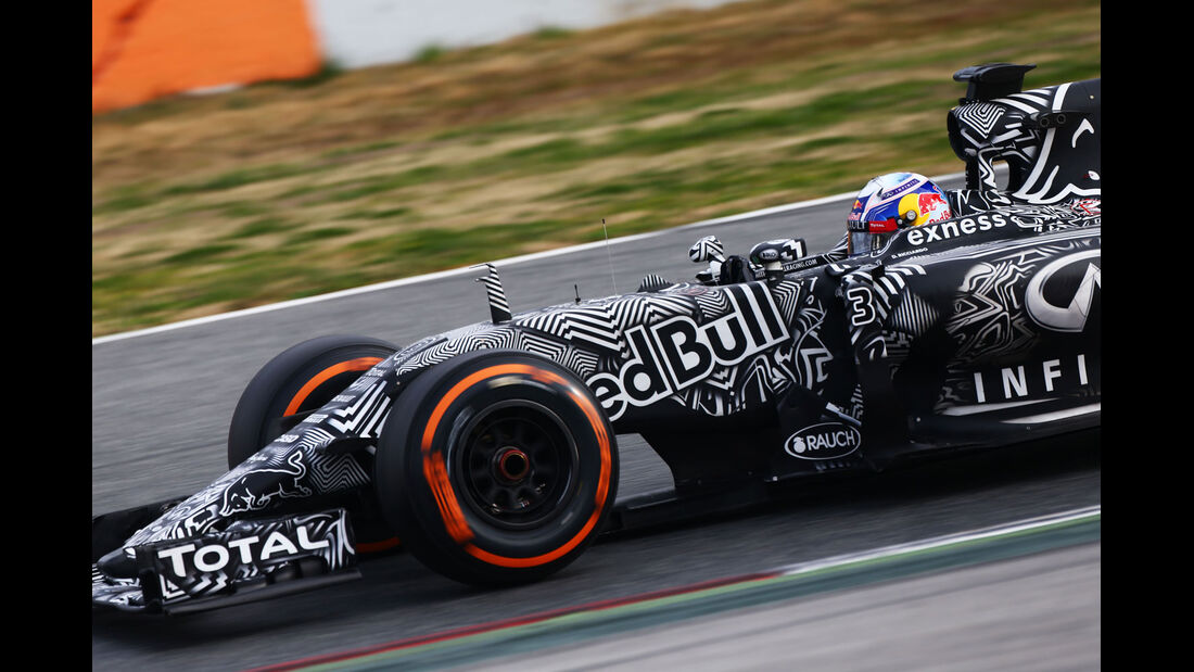 Daniel Ricciardo - Red Bull - Formel 1-Test - Barcelona - 1. März 2015