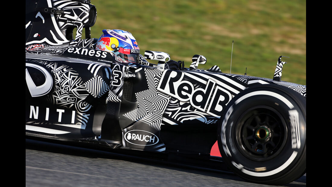 Daniel Ricciardo - Red Bull - Formel 1-Test - Barcelona - 19. Februar 2015