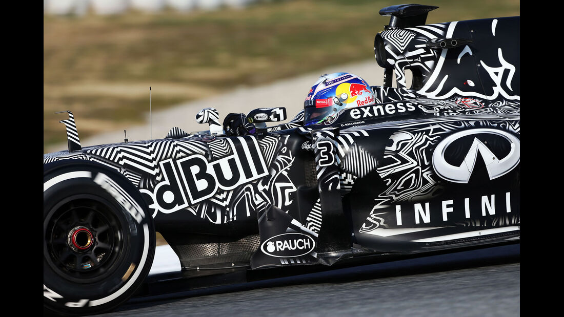 Daniel Ricciardo - Red Bull - Formel 1-Test - Barcelona - 19. Februar 2015