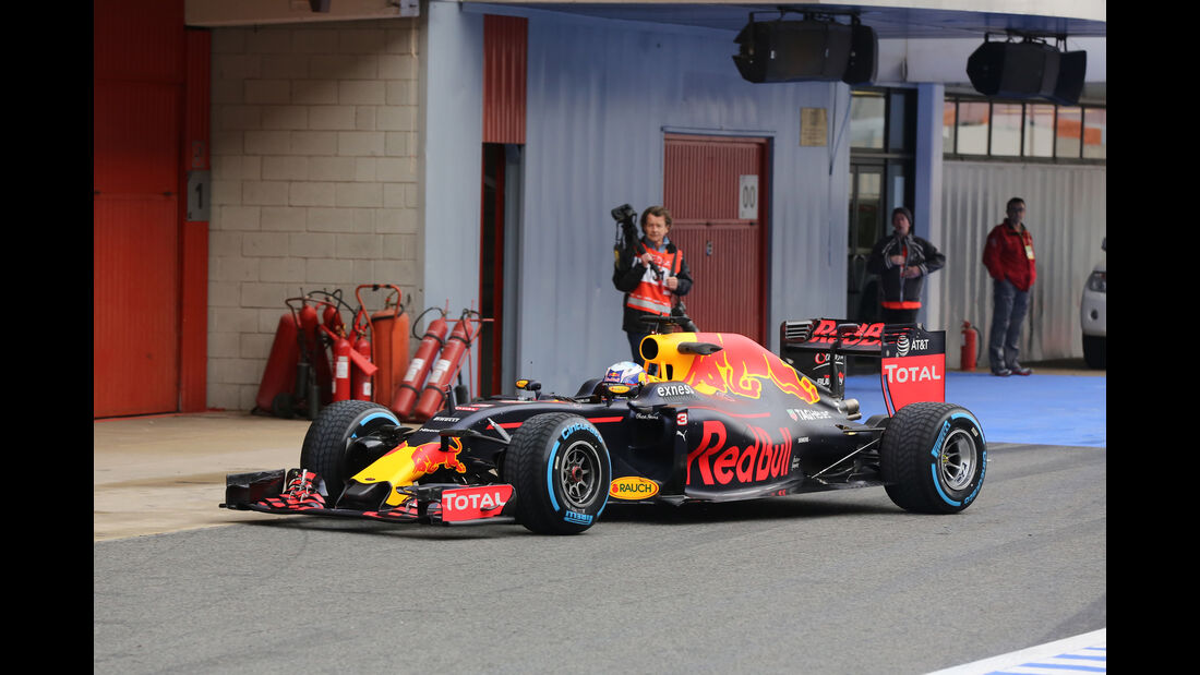 Daniel Ricciardo - Red Bull - Formel 1-Test - Barcelona - 22. Februar 2016