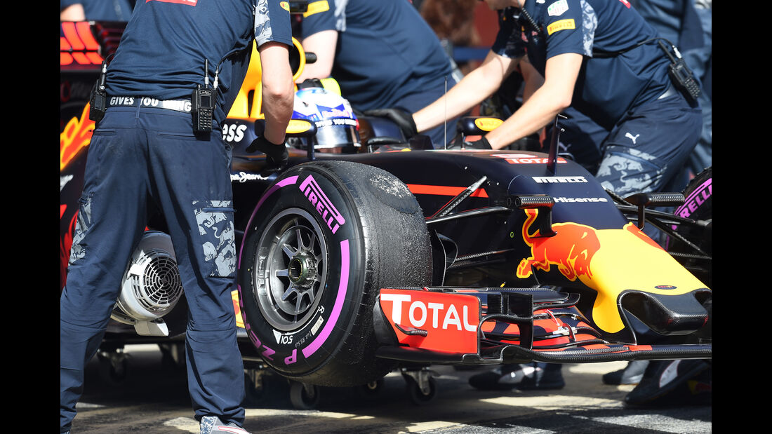 Daniel Ricciardo - Red Bull - Formel 1-Test - Barcelona - 23. Februar 2016