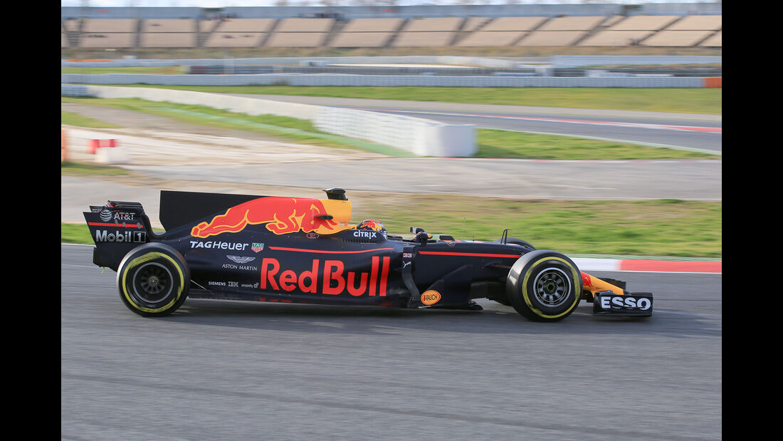 Daniel Ricciardo - Red Bull - Formel 1 - Test - Barcelona - 28. Februar 2017