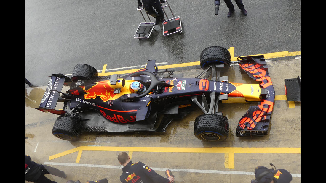 Daniel Ricciardo - Red Bull - Formel 1 - Test - Barcelona - Tag 3 - 28. Februar 2018