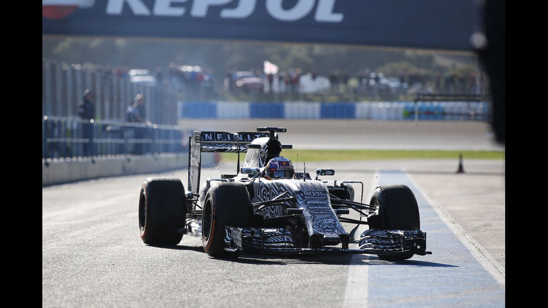 Daniel Ricciardo - Red Bull - Formel 1-Test Jerez - 1. Febraur 2015 