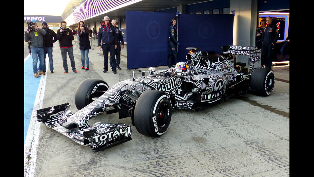 Daniel Ricciardo - Red Bull - Formel 1-Test Jerez - 1. Januar 2015 