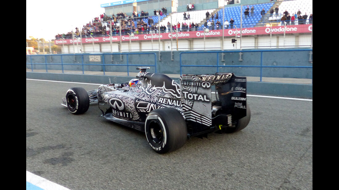 Daniel Ricciardo - Red Bull - Formel 1-Test Jerez - 1. Januar 2015 