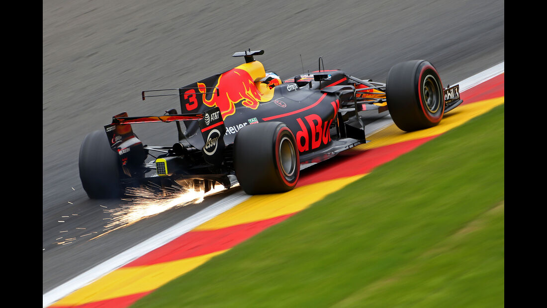Daniel Ricciardo - Red Bull - GP Belgien - Spa-Francorchamps - Formel 1 - 25. August 2017