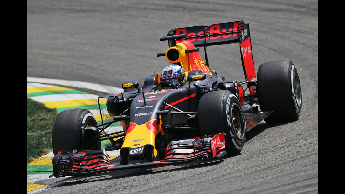Daniel Ricciardo - Red Bull - GP Brasilien - Interlagos - Freitag - 11.11.2016