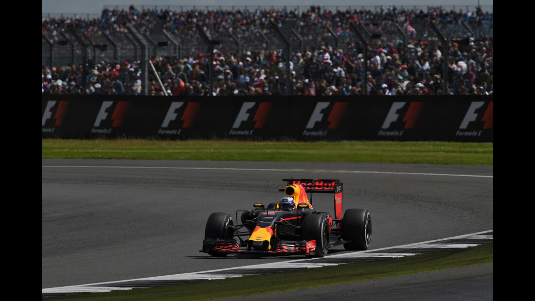 Daniel Ricciardo - Red Bull - GP England 2016 - Silverstone - Rennen 