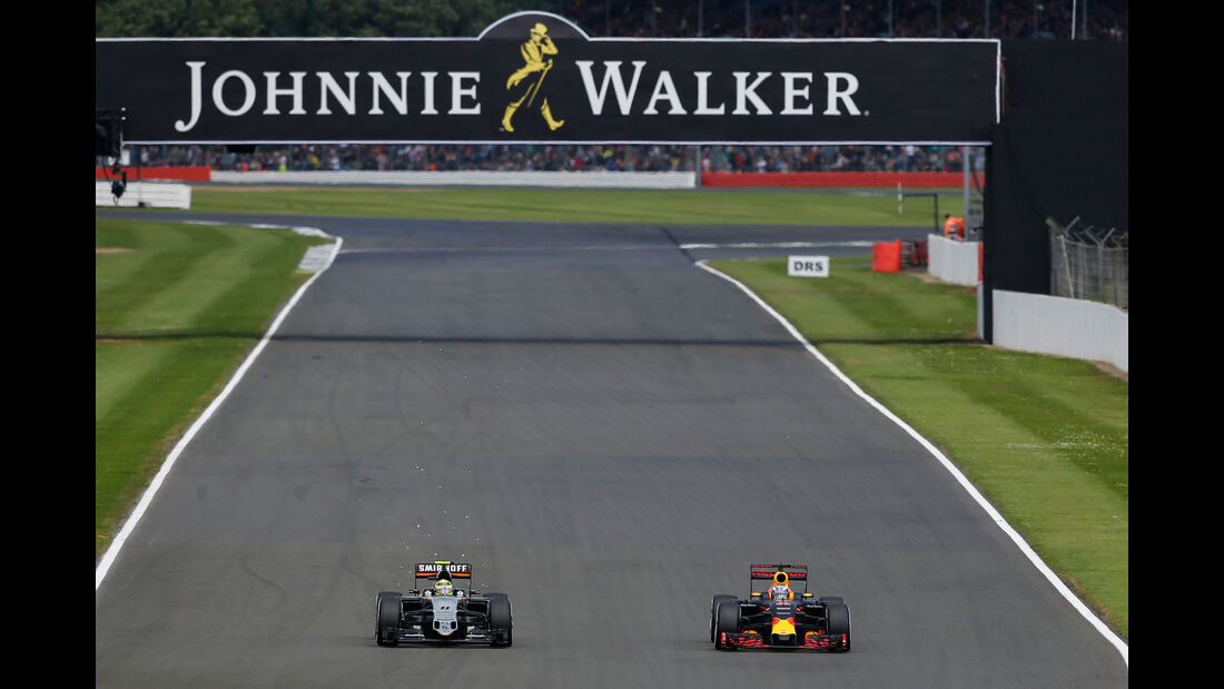 Daniel Ricciardo - Red Bull - GP England 2016 - Silverstone - Rennen 