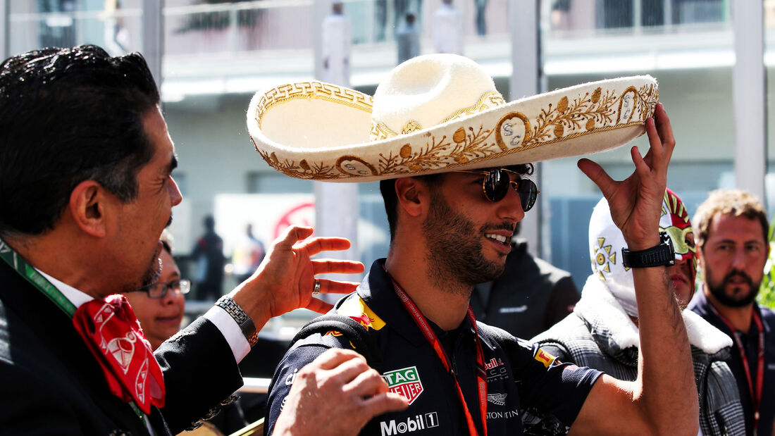 Daniel Ricciardo - Red Bull - GP Mexiko - Formel 1 - Donnerstag - 26.10.2017