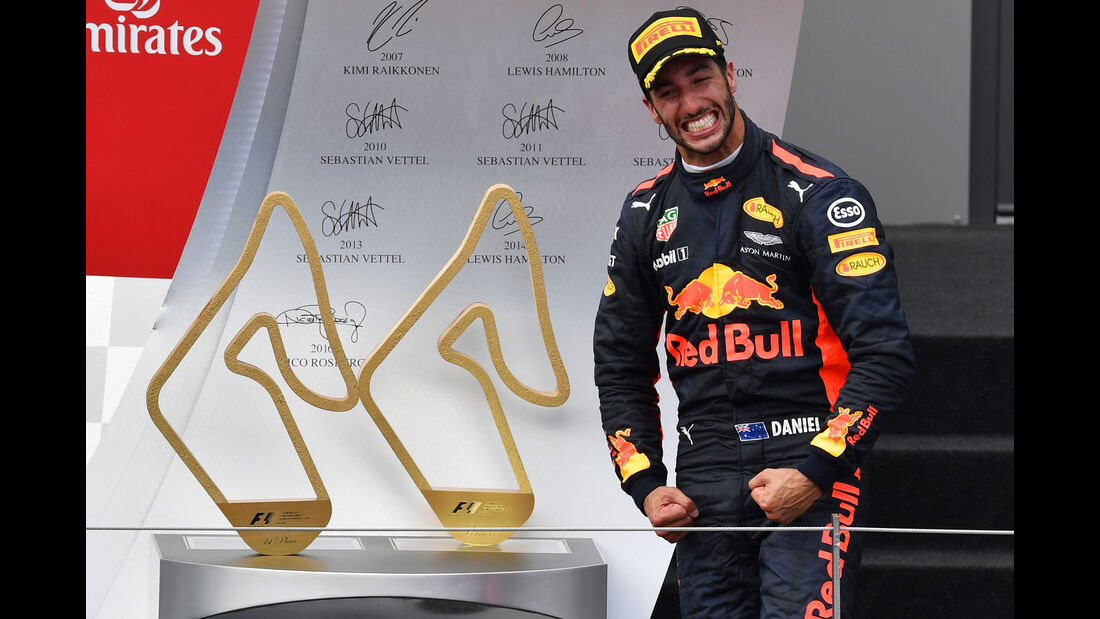 Daniel Ricciardo - Red Bull - GP Österreich 2017 - Spielberg - Rennen 
