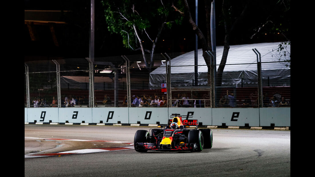 Daniel Ricciardo - Red Bull - GP Singapur 2017 - Rennen
