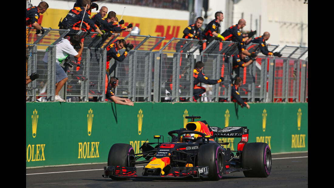 Daniel Ricciardo - Red Bull - GP Ungarn 2018 - Budapest - Rennen