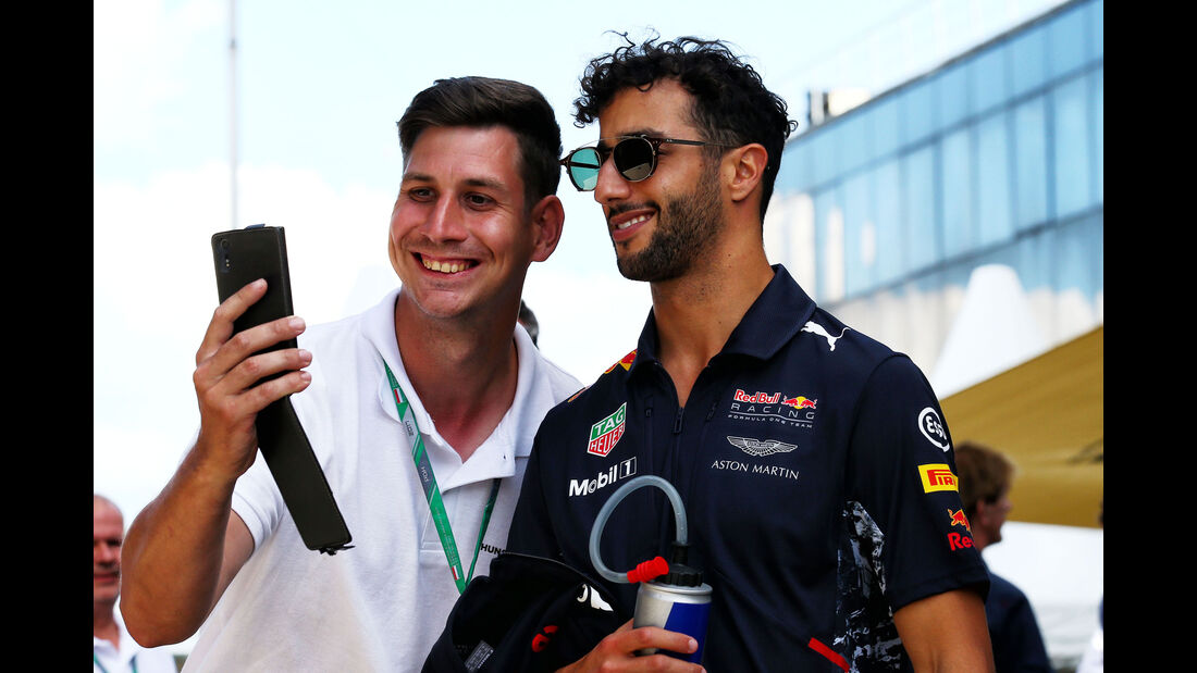Daniel Ricciardo - Red Bull - GP Ungarn - Budapest - Formel 1 - Freitag - 28.7.2017