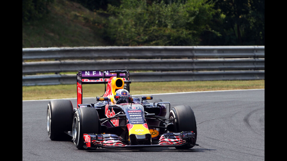 Daniel Ricciardo - Red Bull - GP Ungarn - Budapest - Qualifying - Samstag - 25.7.2015