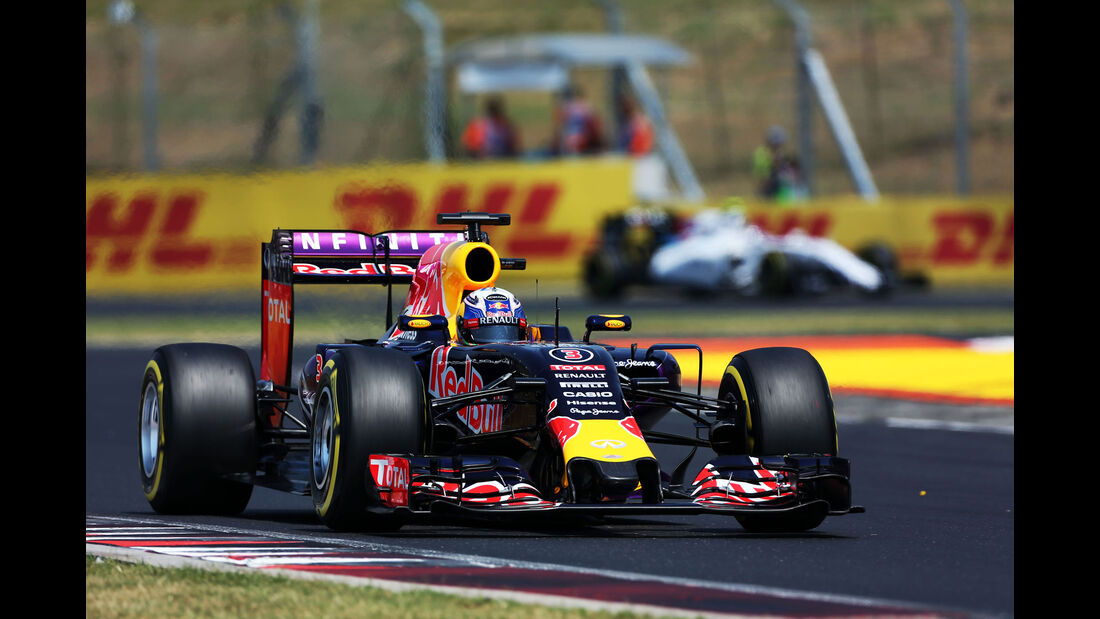 Daniel Ricciardo - Red Bull - GP Ungarn - Budapest - Qualifying - Samstag - 25.7.2015